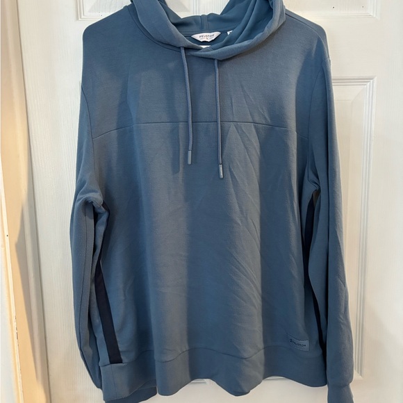Peloton/ Lululemon Blue Women's Hoodie Y2K athletic jogging golf - Picture 4 of 10